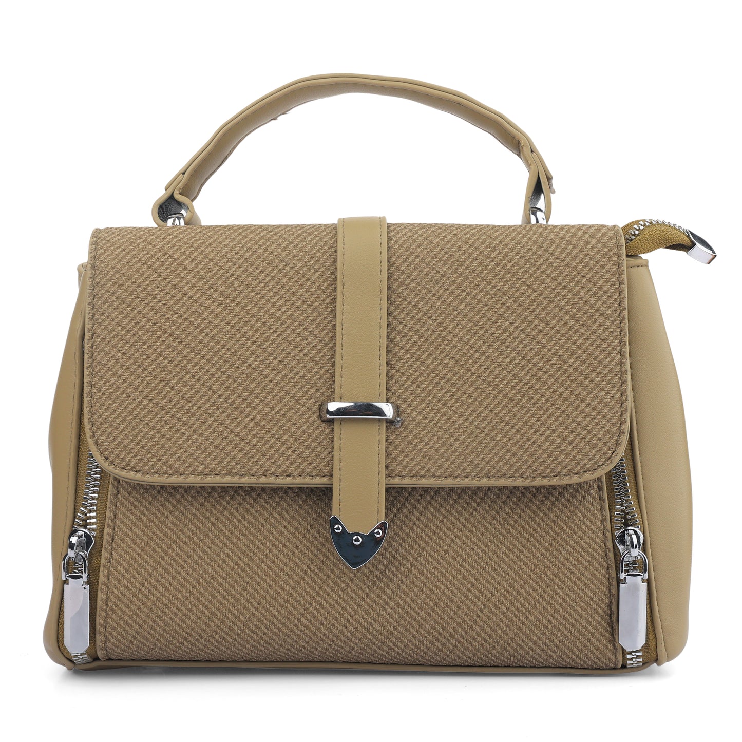 The Sienna Urban Satchel with Contrast Webbing Strap